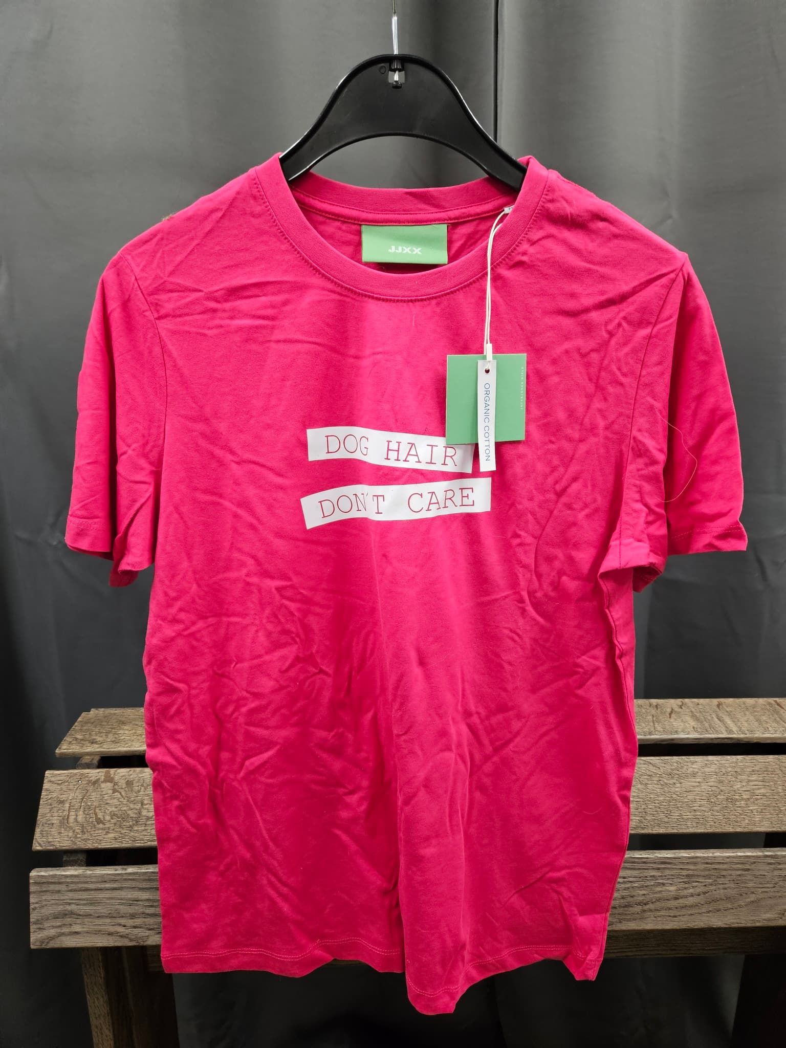 T-shirt "Dog hair, don't care"